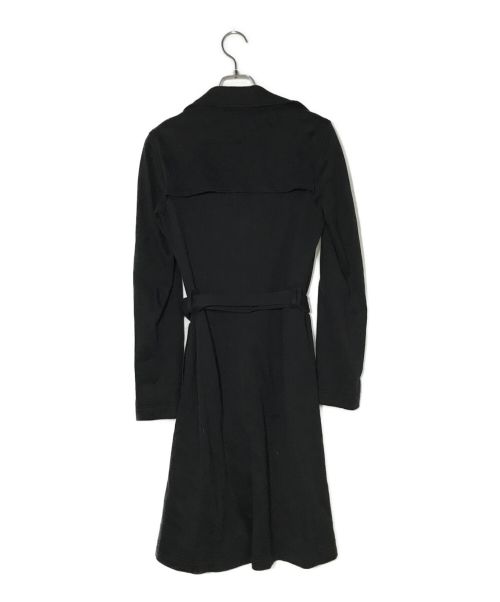 MaxMara（マックスマーラ）MaxMara (マックスマーラ) トレンチコート ブラック サイズ:40の古着・服飾アイテム
