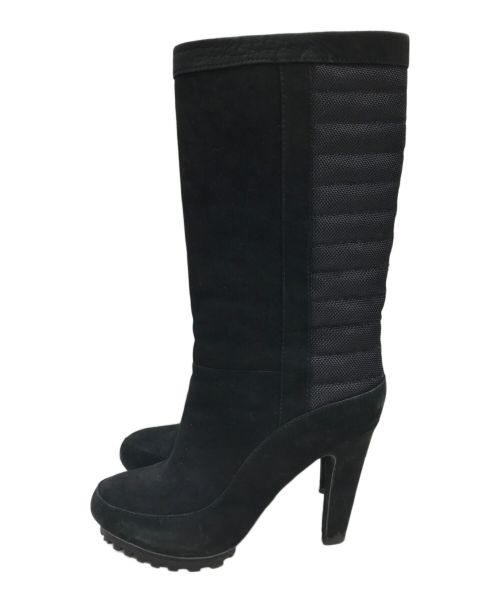 UNITED NUDE（ユナイテッドヌード）UNITED NUDE (ユナイテッドヌード) ロングブーツ ブラック サイズ:37の古着・服飾アイテム