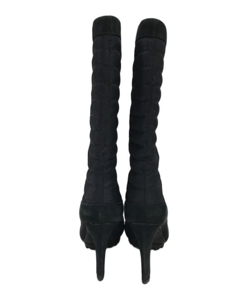 UNITED NUDE（ユナイテッドヌード）UNITED NUDE (ユナイテッドヌード) ロングブーツ ブラック サイズ:37の古着・服飾アイテム