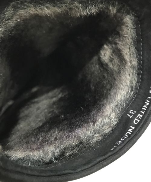 UNITED NUDE（ユナイテッドヌード）UNITED NUDE (ユナイテッドヌード) ロングブーツ ブラック サイズ:37の古着・服飾アイテム
