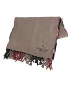 BLACK LABEL CRESTBRIDGEブラックレーベル クレストブリッジ）の古着「カシミヤマフラー」｜ブラウン