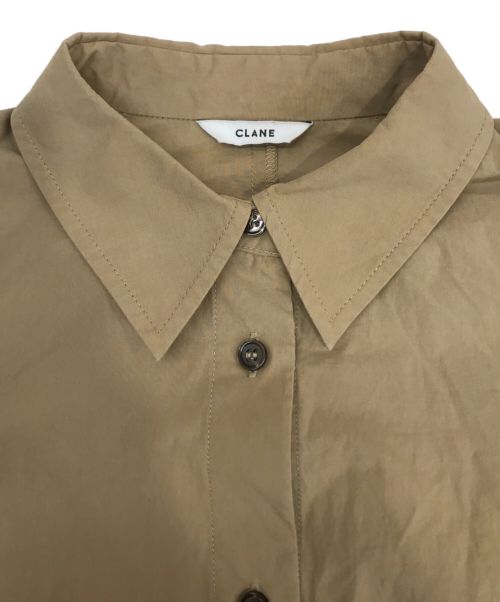 CLANE（クラネ）CLANE (クラネ) オフショルダーカラートップス ブラウン サイズ:1の古着・服飾アイテム