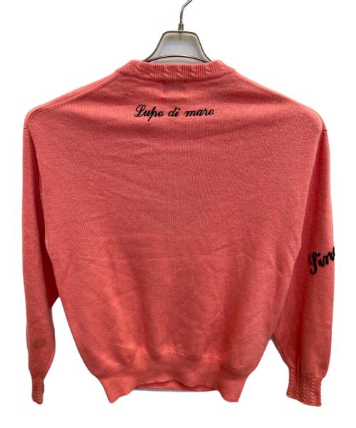 sinacova（シナコバ）sinacova (シナコバ) クルーネックニット ピンク サイズ:Lの古着・服飾アイテム