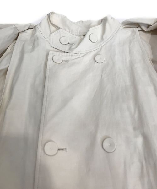 08sircus（ゼロエイトサーカス）08sircus (ゼロエイトサーカス) Sleeveless Layered Coat ベージュ サイズ:1の古着・服飾アイテム