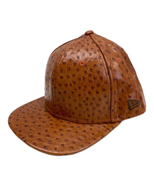 New Era（ニューエラ）New Era (ニューエラ) JEREMY SCOTT (ジェレミースコット) キャップ ブラウン サイズ:7 1/2の古着・服飾アイテム