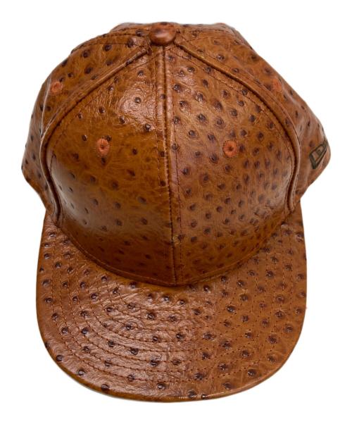 New Era（ニューエラ）New Era (ニューエラ) JEREMY SCOTT (ジェレミースコット) キャップ ブラウン サイズ:7 1/2の古着・服飾アイテム