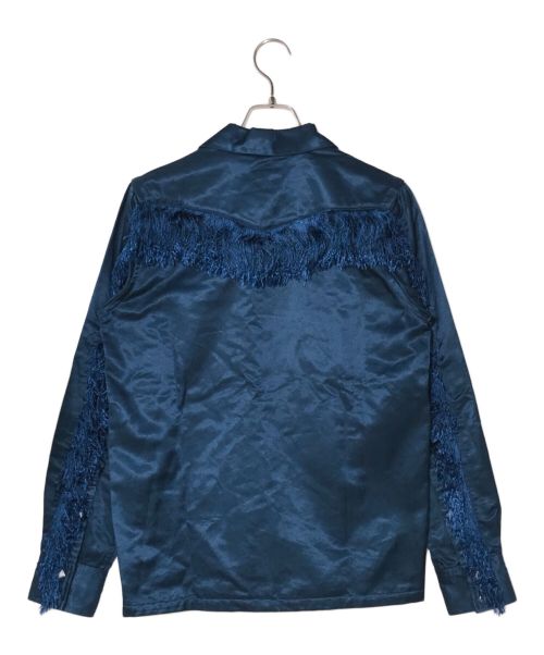 Needles（ニードルズ）Needles (ニードルズ) フリンジカウボーイシャツ ブルー サイズ:Sの古着・服飾アイテム