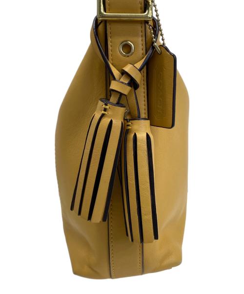 COACH（コーチ）COACH (コーチ) ショルダーバッグ イエローの古着・服飾アイテム