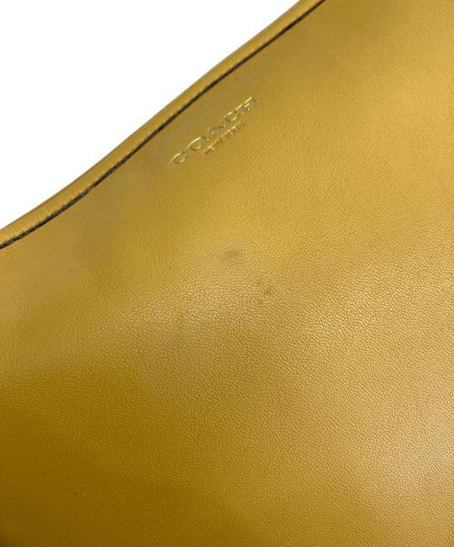 COACH（コーチ）COACH (コーチ) ショルダーバッグ イエローの古着・服飾アイテム