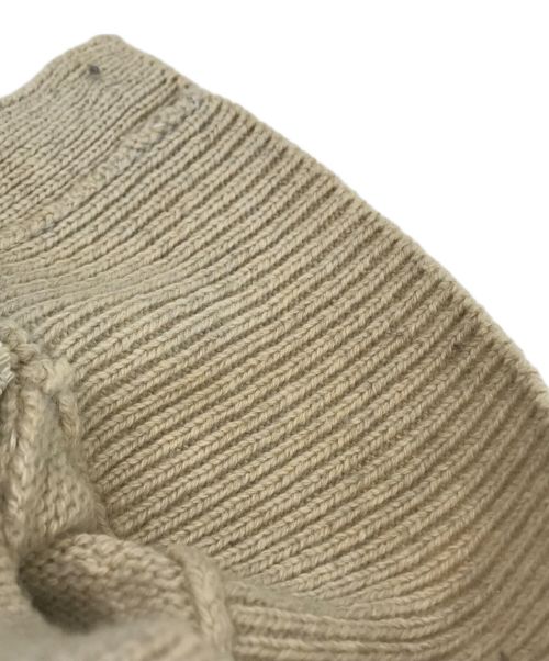 AURALEE（オーラリー）AURALEE (オーラリー) COTTON WOOL CASHMERE KNIT ONE-PIECE アイボリー サイズ:1の古着・服飾アイテム