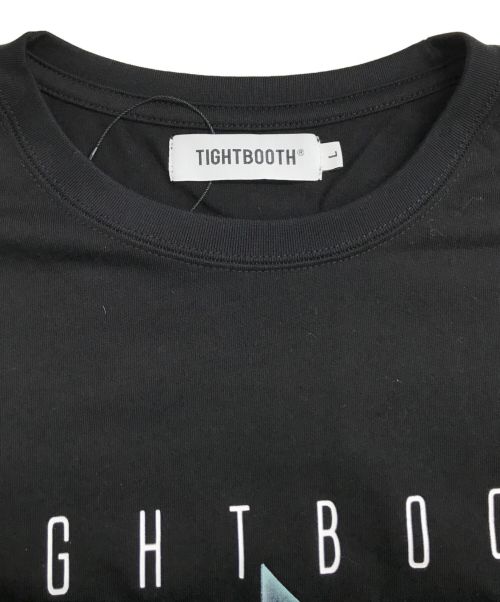 TIGHTBOOTH PRODUCTION（タイトブースプロダクション）TIGHTBOOTH PRODUCTION (タイトブースプロダクション) INITIALIZE T-SHIRT ブラック サイズ:Lの古着・服飾アイテム