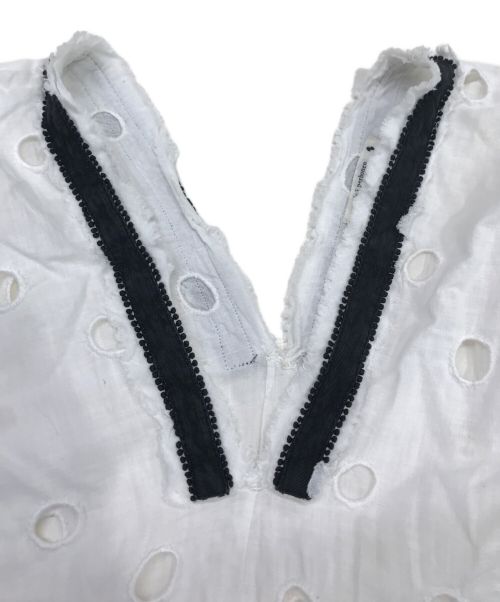 mina perhonen（ミナ ペルホネン）mina perhonen (ミナ ペルホネン) ワンピース ホワイト サイズ:1の古着・服飾アイテム