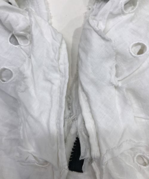 mina perhonen（ミナ ペルホネン）mina perhonen (ミナ ペルホネン) ワンピース ホワイト サイズ:1の古着・服飾アイテム