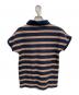 FRED PERRY (フレッドペリー) ポロシャツ ネイビー×ブラウン サイズ:M：3000円