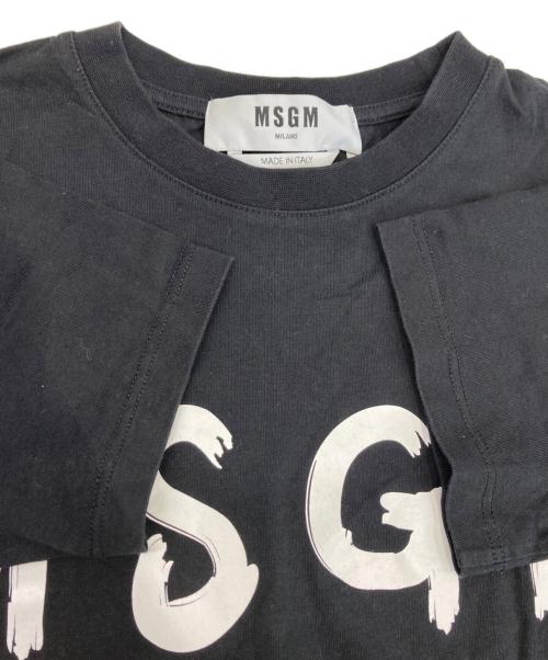 MSGM（エムエスジーエム）MSGM (エムエスジーエム) Tシャツ ブラック サイズ:Sの古着・服飾アイテム