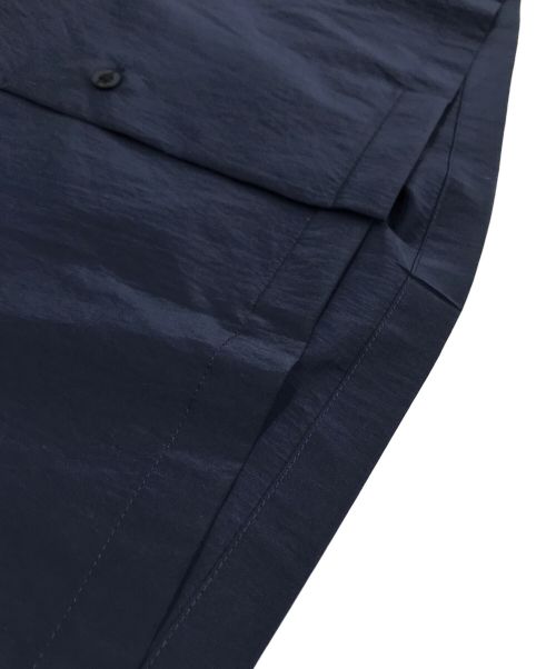 yoshio kubo（ヨシオクボ）yoshio kubo (ヨシオクボ) LASER LEAF S/S SHIRTS ネイビー サイズ:3の古着・服飾アイテム