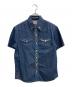 HOUSTON（ヒューストン）の古着「半袖シャツ」｜インディゴ