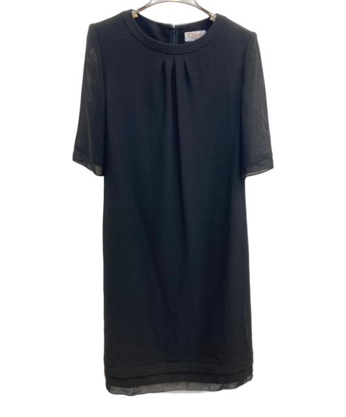 Chloe（クロエ）Chloe (クロエ) ワンピース ブラック サイズ:7ARの古着・服飾アイテム