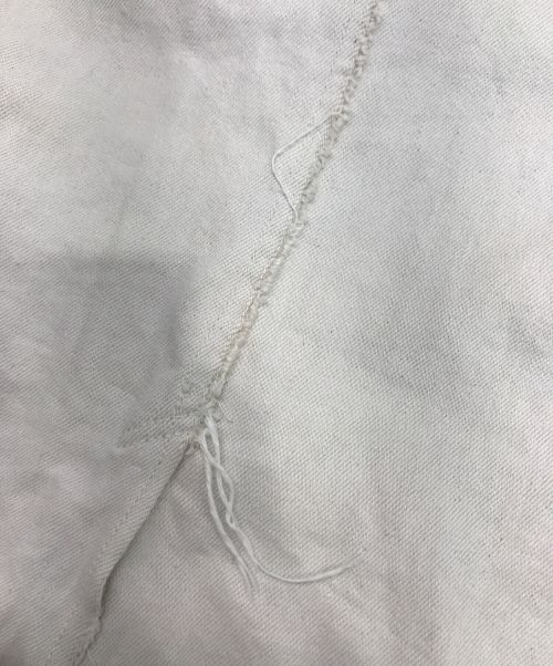 INSCRIRE（アンスクリア）INSCRIRE (アンスクリア) ワイドデニムスカート ホワイト サイズ:38の古着・服飾アイテム