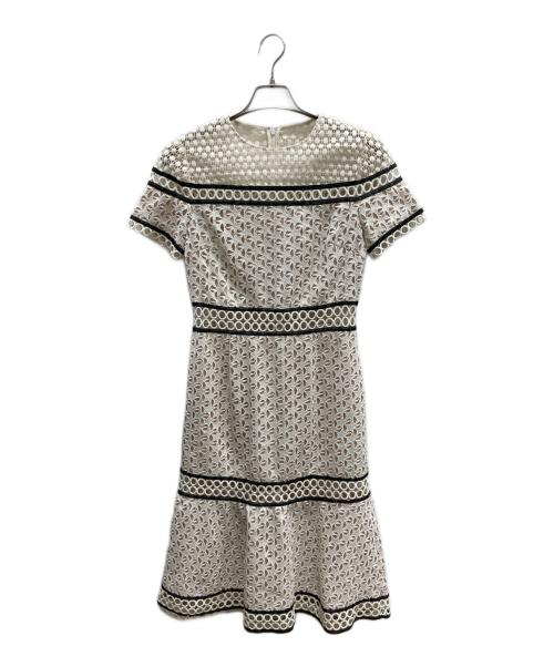 Diagram（ダイアグラム）Diagram (ダイアグラム) スターモチーフレースワンピース ホワイト サイズ:36の古着・服飾アイテム