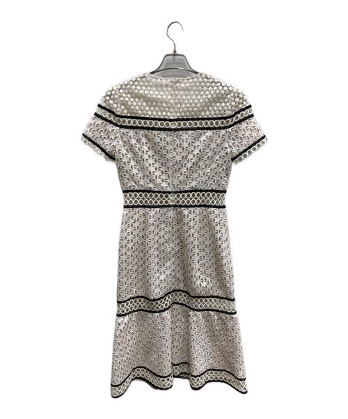 Diagram（ダイアグラム）Diagram (ダイアグラム) スターモチーフレースワンピース ホワイト サイズ:36の古着・服飾アイテム