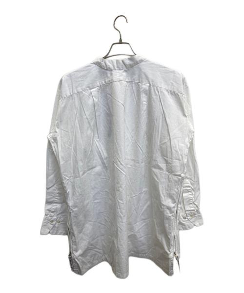 Americana（アメリカーナ）Americana (アメリカーナ) サイドジップシャツブラウス ホワイト サイズ:-の古着・服飾アイテム