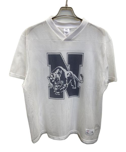PUMA（プーマ）PUMA (プーマ) Noah (ノア) メッシュtシャツ ホワイト サイズ:XLの古着・服飾アイテム