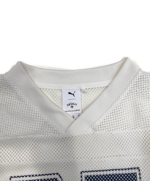 PUMA（プーマ）PUMA (プーマ) Noah (ノア) メッシュtシャツ ホワイト サイズ:XLの古着・服飾アイテム