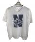 PUMA（プーマ）の古着「メッシュtシャツ」｜ホワイト
