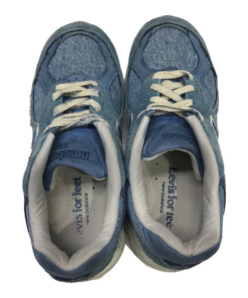 NEW BALANCE（ニューバランス）NEW BALANCE (ニューバランス) LEVI'S (リーバイス) M990LI3 ブルー サイズ:23.5cmの古着・服飾アイテム