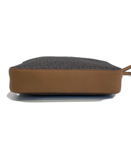 MICHAEL KORS（マイケル・コース）MICHAEL KORS (マイケルコース) ショルダーバッグ ブラウンの古着・服飾アイテム