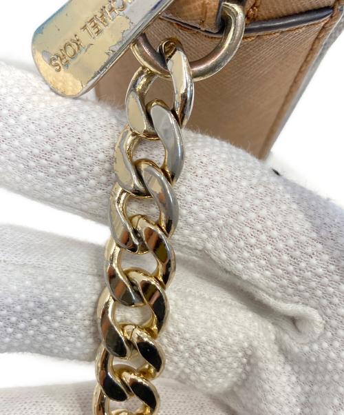 MICHAEL KORS（マイケル・コース）MICHAEL KORS (マイケルコース) ショルダーバッグ ブラウンの古着・服飾アイテム