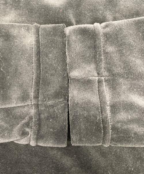 MUVEIL Work（ミュベールワーク）MUVEIL Work (ミュベールワーク) ベロアワンピース ブラック サイズ:36の古着・服飾アイテム