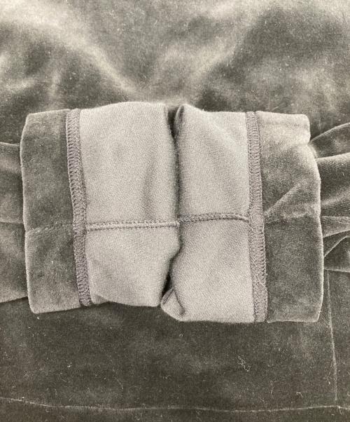 MUVEIL Work（ミュベールワーク）MUVEIL Work (ミュベールワーク) ベロアワンピース ブラック サイズ:36の古着・服飾アイテム