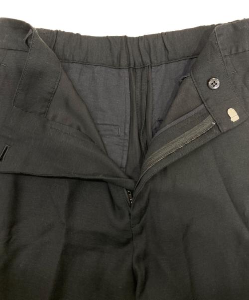 Plage（プラージュ）Plage (プラージュ) washable linen混パンツ ブラック サイズ:38の古着・服飾アイテム