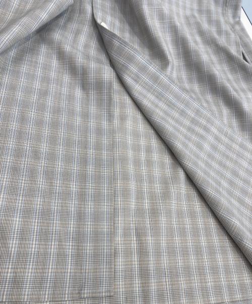 AURALEE（オーラリー）AURALEE (オーラリー) SUPER LIGHT WOOL CHECK MAXI ONE-PIECE グレー サイズ:不明の古着・服飾アイテム