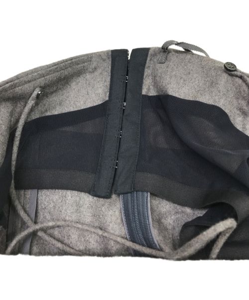 YLEVE（イレーヴ）YLEVE (イレーヴ) WOOL CHAMBRAY FLANNEL OP（ウールシャンブレーフランネルOP） ブラウン サイズ:1の古着・服飾アイテム