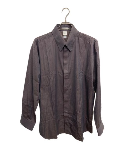 GIANNI VERSACE（ジャンニ・ヴェルサーチ）GIANNI VERSACE (ジャンニ・ヴェルサーチ) シャツ ブラウン サイズ:52の古着・服飾アイテム