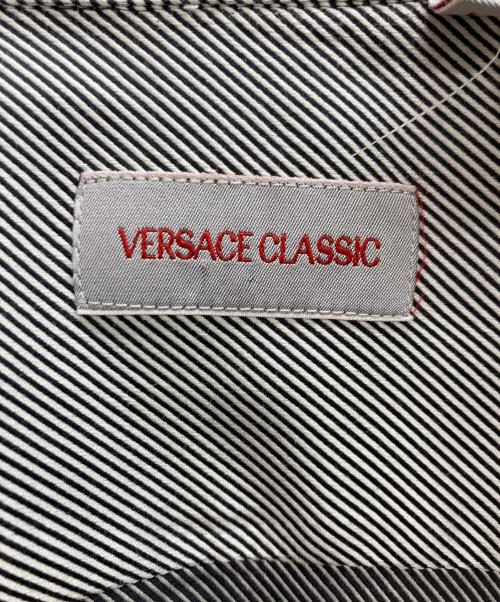 VERSACE CLASSIC（ヴェルサーチクラシック）VERSACE CLASSIC (ヴェルサーチクラシック) シャツ ネイビー サイズ:42の古着・服飾アイテム