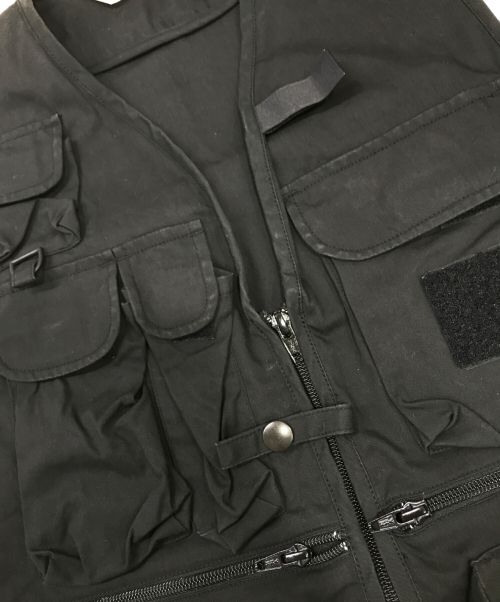 freada（フリーダ）freada (フリーダ) ベスト ブラック サイズ:Fの古着・服飾アイテム