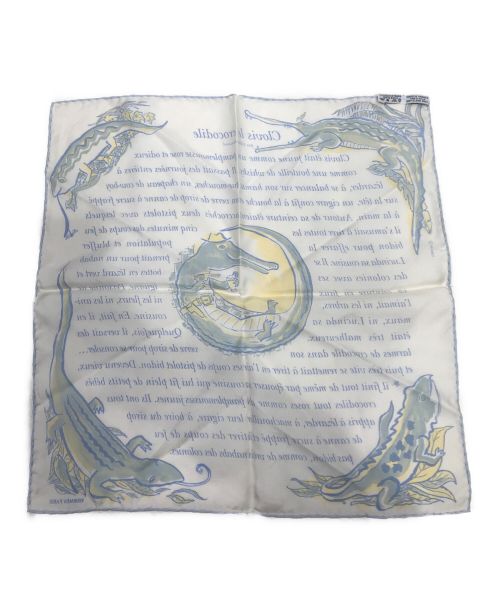 HERMES（エルメス）HERMES (エルメス) スカーフ ホワイトの古着・服飾アイテム