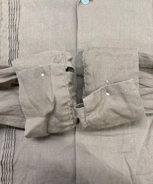 Phlannel（フランネル）Phlannel (フランネル) キューバシャツ ブラウン サイズ:3の古着・服飾アイテム