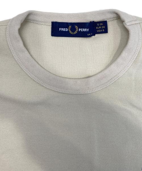 FRED PERRY（フレッドペリー）FRED PERRY (フレッドペリー) ノースリーブワンピース ベージュ サイズ:USA6の古着・服飾アイテム