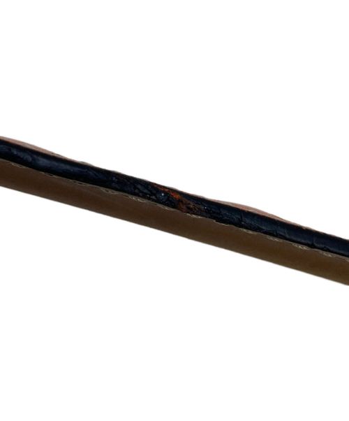 LOEWE（ロエベ）LOEWE (ロエベ) スラップブレスレット ブラウンの古着・服飾アイテム