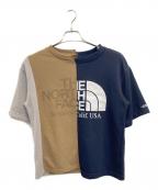 THE NORTHFACE PURPLELABELザ・ノースフェイス パープルレーベル）の古着「Asymmetry Logo Ter」｜ベージュ