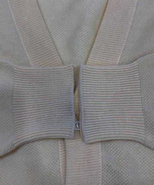 CHEMISE LACOSTE（シュミーズ ラコステ）CHEMISE LACOSTE (シュミーズ ラコステ) カーディガン イエロー サイズ:4の古着・服飾アイテム