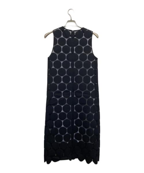 LE CIEL BLEU（ルシェルブルー）LE CIEL BLEU (ルシェルブルー) ノースリーブワンピース ブラック サイズ:36 未使用品の古着・服飾アイテム