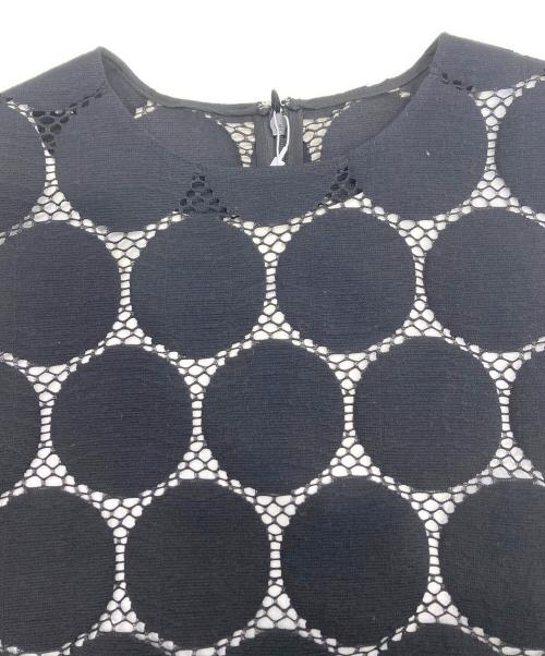 LE CIEL BLEU（ルシェルブルー）LE CIEL BLEU (ルシェルブルー) ノースリーブワンピース ブラック サイズ:36 未使用品の古着・服飾アイテム