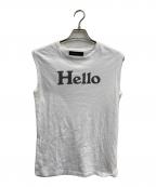 MADISON BLUEマディソンブルー）の古着「ノースリーブカットソー」｜ホワイト