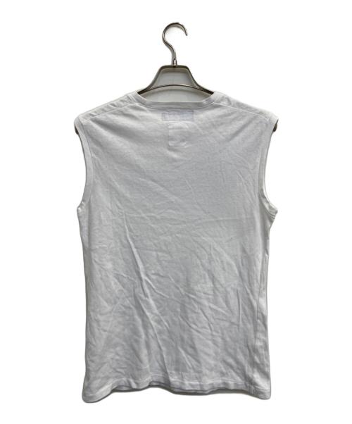 MADISON BLUE（マディソンブルー）MADISON BLUE (マディソンブルー) ノースリーブカットソー ホワイト サイズ:00(XS)の古着・服飾アイテム